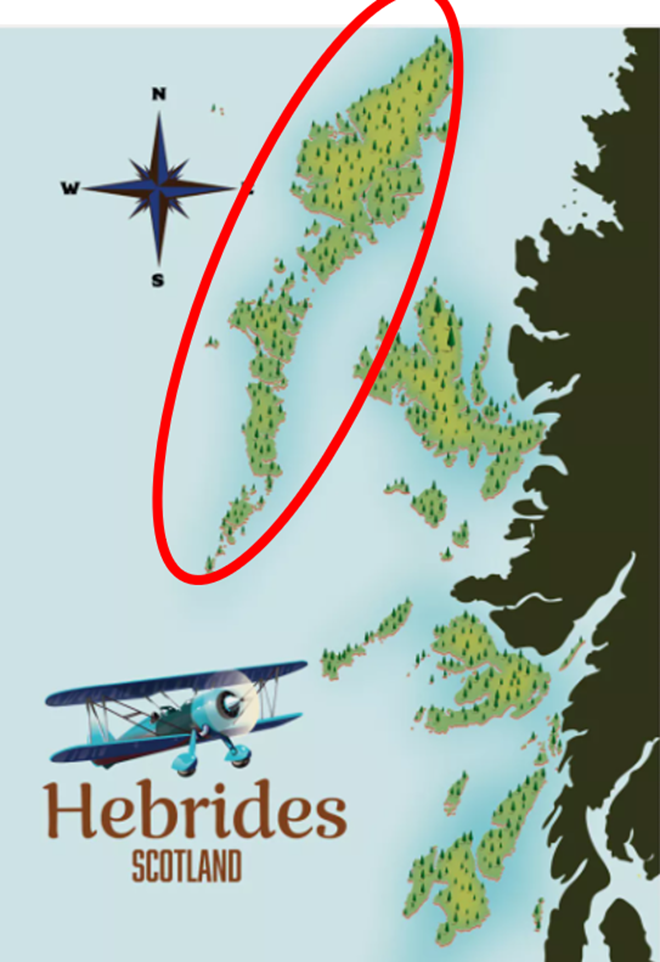 A map of the island

Description automatically generated